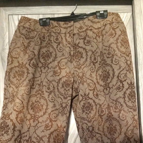 Bianca Nygard Textured Stretch Pants 14P - Picture 2 of 7